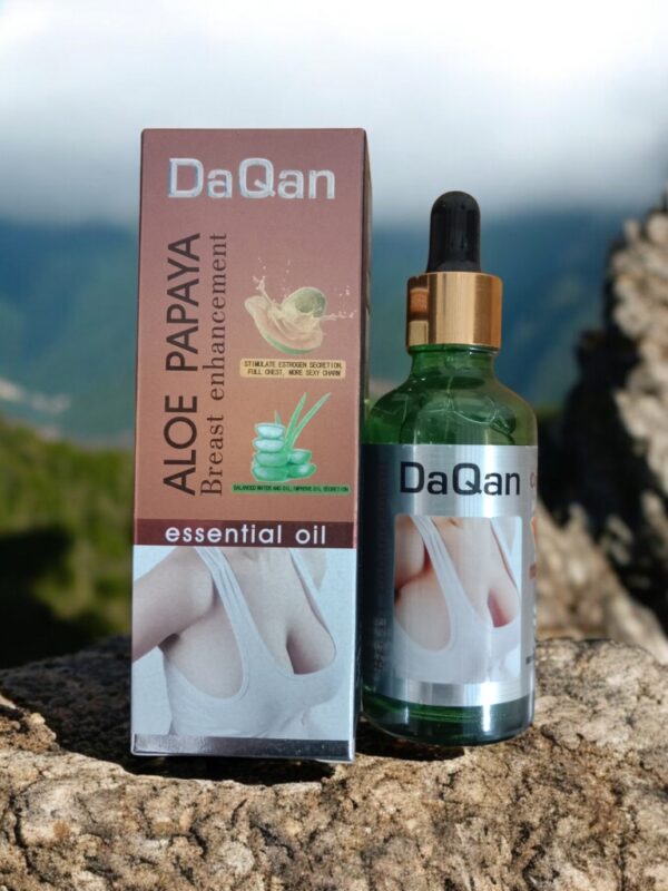 Daqan Aloe Papaya Breast Enhancement Oil – Collagen & Essential Natural Formula