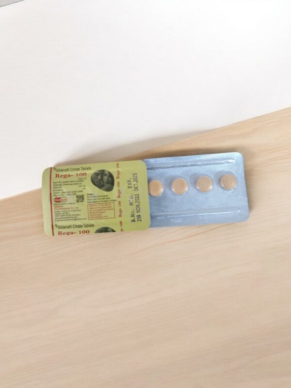 Rega-100 Sildenafil Citrate Tablets | Boost Stamina, Confidence & Lasting Power – BANSON Pharma